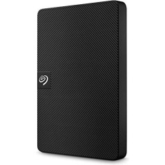 Seagate STKM1000400 1TB External Hard Drive - Fast USB Type-A 3.1 Gen 1 - Sleek Black Design - Reliable Storage Solution